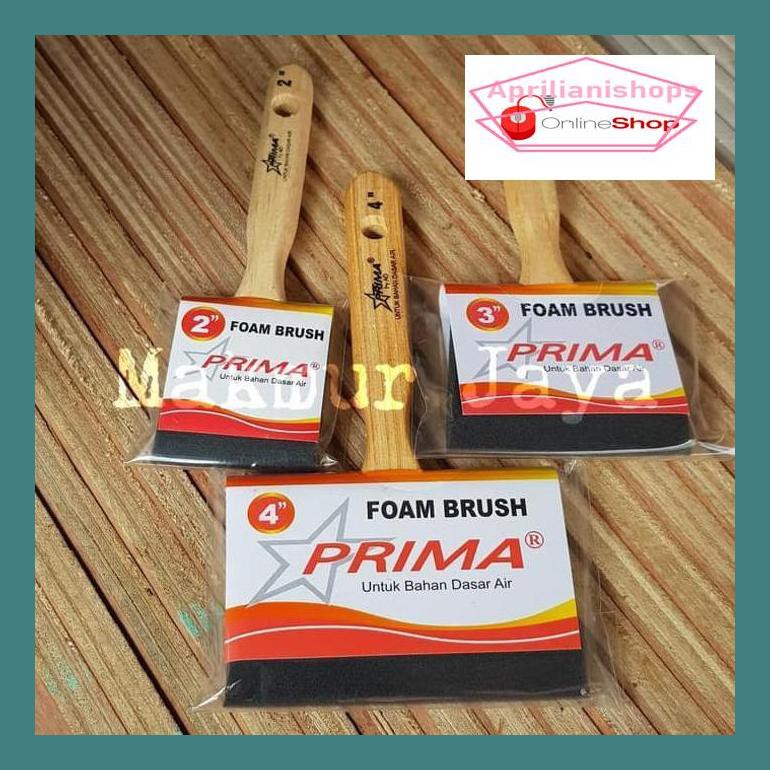 

Ald3M3S Prima Foam Brush Kuas Busa 3" 3 Inch Cat Dfirynn7