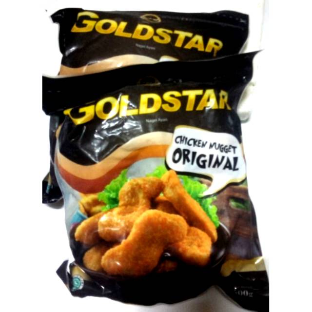 

Goldstar chicken nugget original 500gr