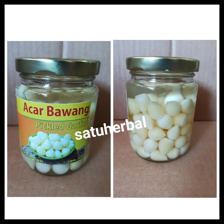 

Acar Bawang Putih Lanang Tunggal Laki ( Pickled Garlic) 250 Gram Bm058