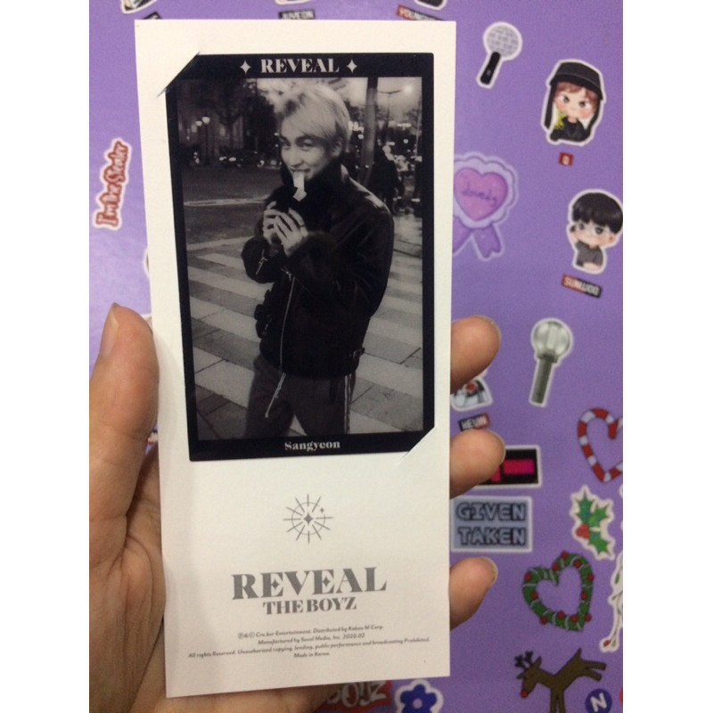 [BOOKED]pf boy ver sangyeon the boyz