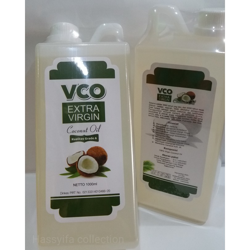 

VCO EXTRA VIRGIN 1000ml GRADE A