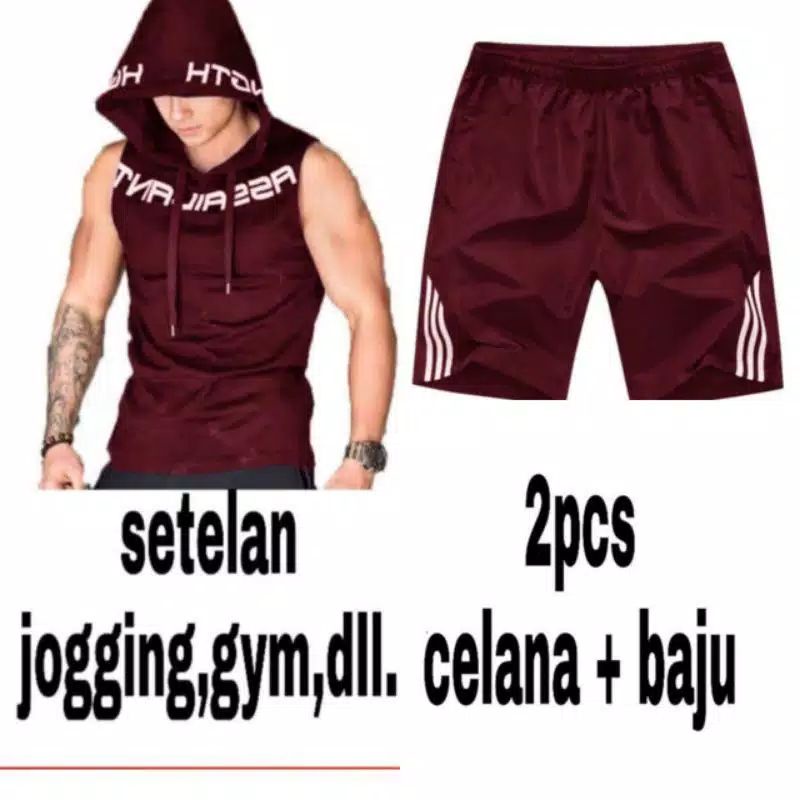 STELAN PRIA - BAJU STELAN GYM PRIA -SET BAJU JOGGING COWOK - SET BAJU OLAHRAGA COWOK - PRIA - STELAN KEREN PRIA - SET BAJU HOODIE PRIA-SATU SET PAKAIAN PRIA BAJU DAN CELANA