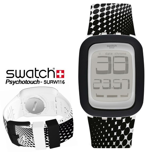 jam tangan / Watch_Id Swatch Touchscreen ORIGINAL SURW116 Psychotouch
