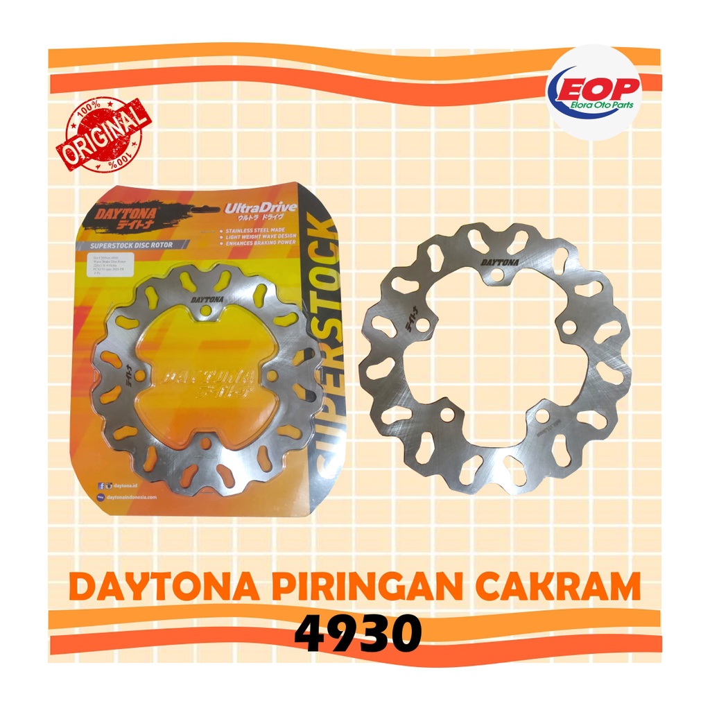 Daytona Piringan Cakram PCX 150 Front 4930 Original