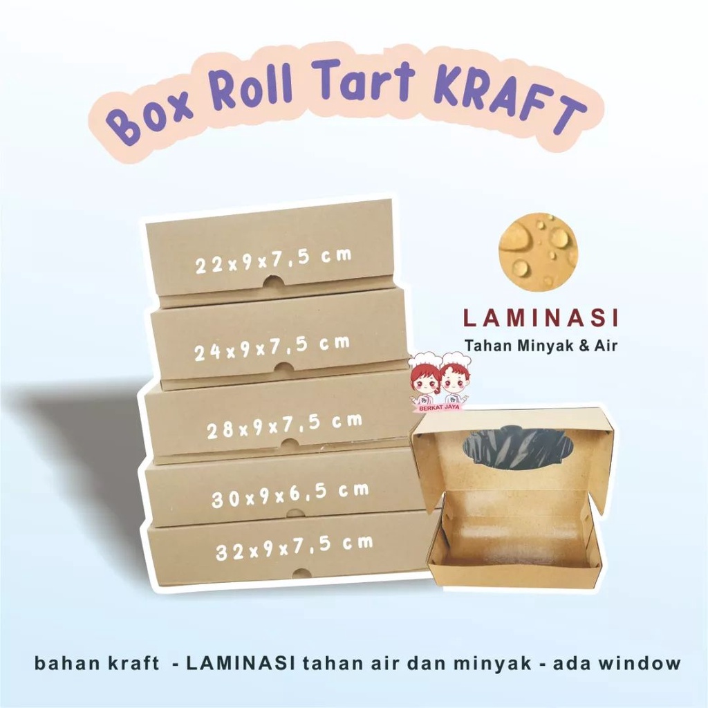 Dus Roll Tart/ Dus Cake/ Dus Roll Tart Bolu Gulung / Box Cake/Dus Manis
