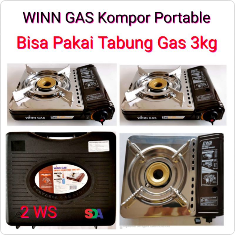 Kompor Portable Winn Gas 2WS