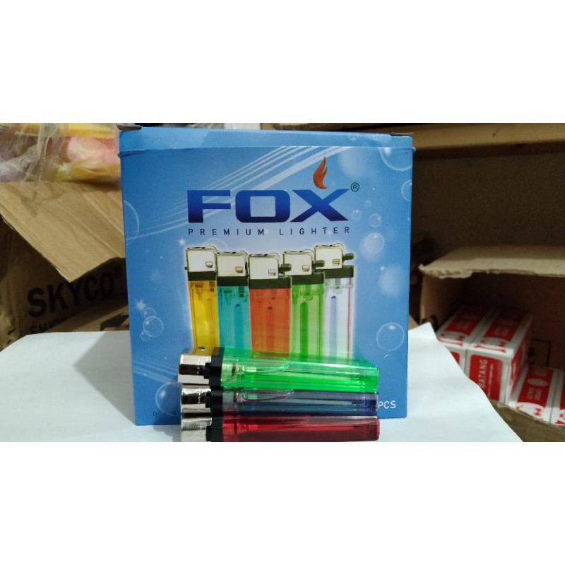 Korek Gas FOX isi 50 pcs