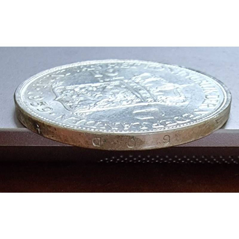 Image of koin kuno 2,5 Gulden Wilhelmina 1939 XF to aU #2