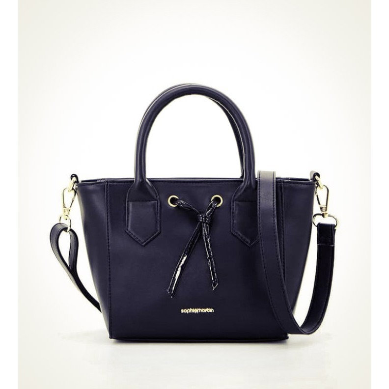 Sophie Paris Tas Bahu Wanita Malvinia Bag - T6084B5 -  High Quality Warna Hitam Bahan Kulit Sintetis