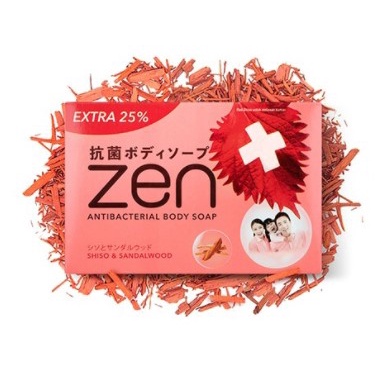 Zen Barsoap Antibacterial 80gr (Sandalwood / Sea Salt / Sulfur)