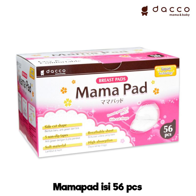 BREASTPAD MAMAPAD 56PCS