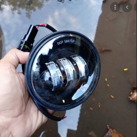 Daymaker 4,5 inch C70 C50 Vespa / Daymaker 4,5 inch original DOT SAE Nyala Terang