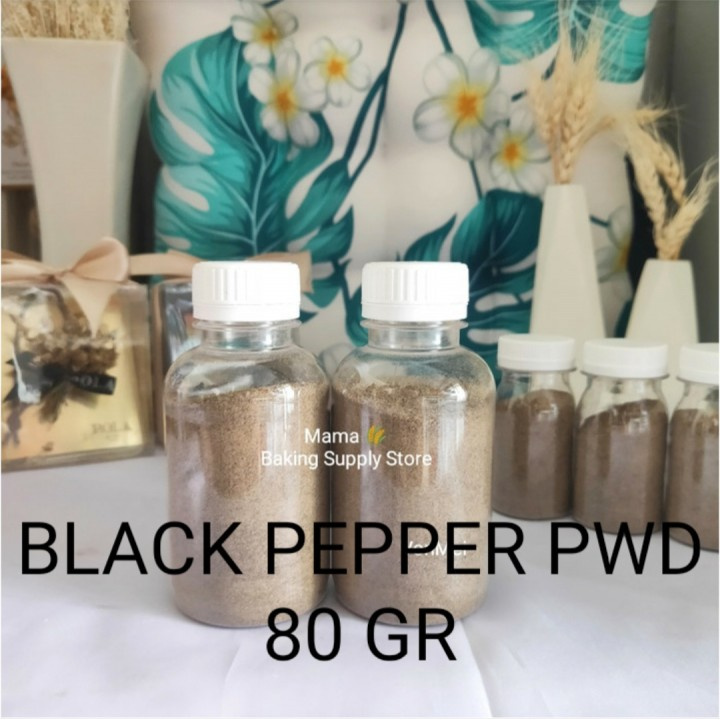 

Black Pepper 80 Gr Black Pepper Powder Bubuk Lada Hitam