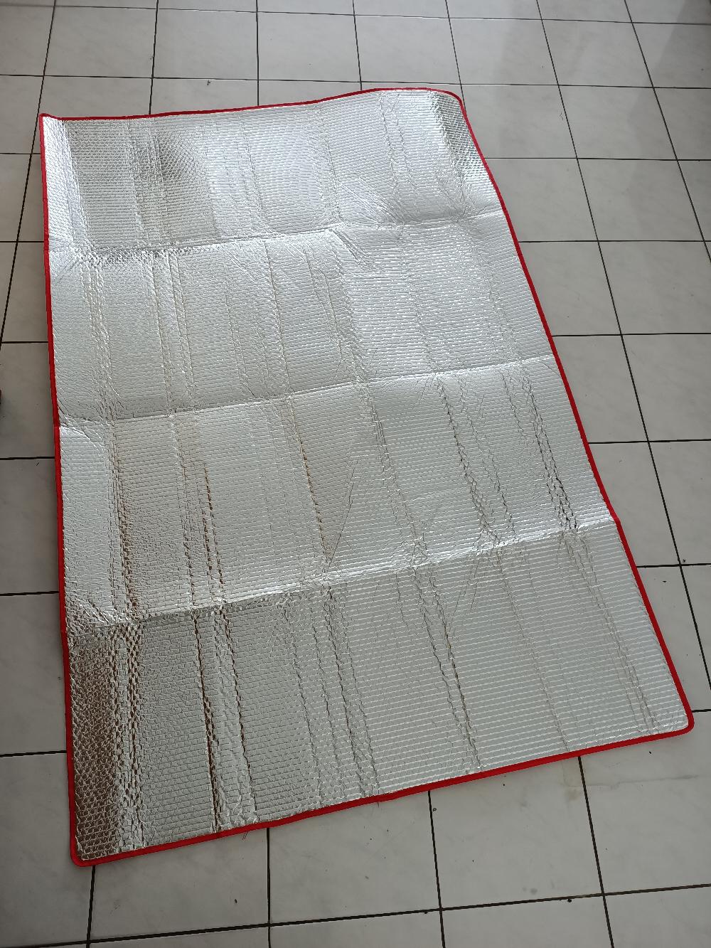 Matras Aluminum Foil Double Side Matras Camping Hiking Outdoor