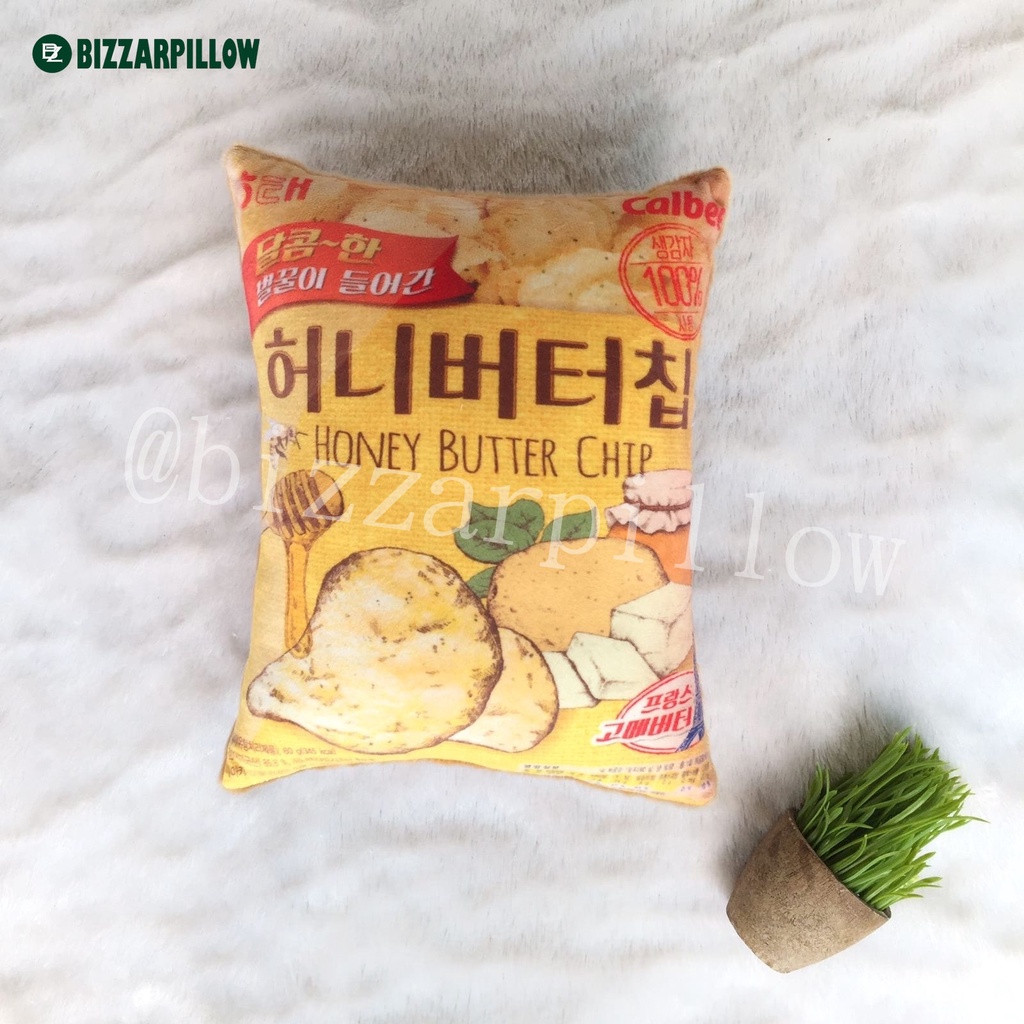 Bizzarpillow Bantal Snack Tempel Korea Custom Size S BZ193