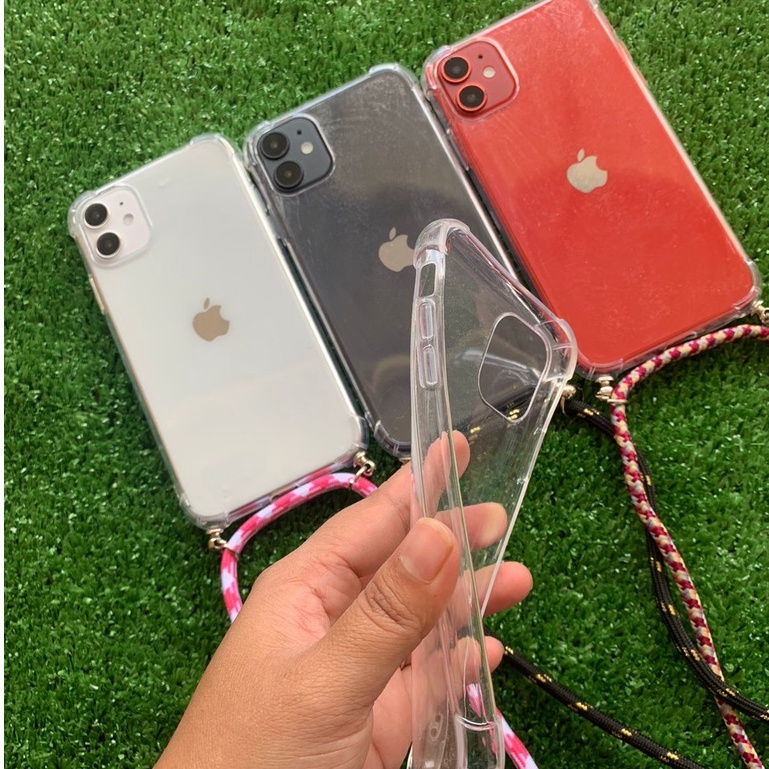 Lanyard sling case redmi note 8 pro 9 note 4 MI A1 / 5X iphone 12 pro max