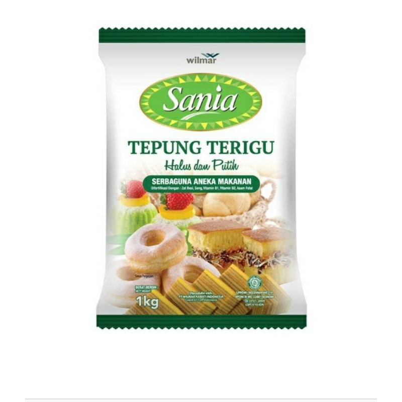 

tepung terigu sania 1 kg