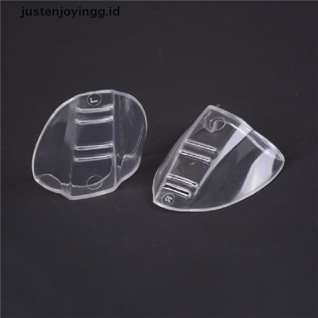 // justenjoyingg.id // 2pcs Protective Cover For Myopic Glasses Goggles Side Shields Flap Side Supplies ~