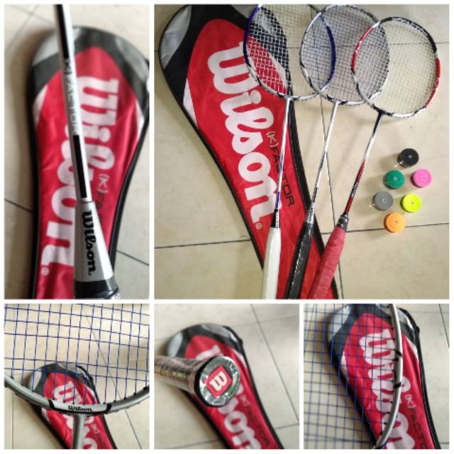 [BISA BAYAR COD]Raket badminton wilson k factor