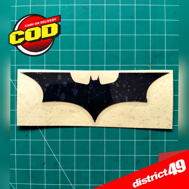 Cutting sticker - Stiker cutting Batman - Stiker Batman Logo - Stiker Motor Mobil dan Helm