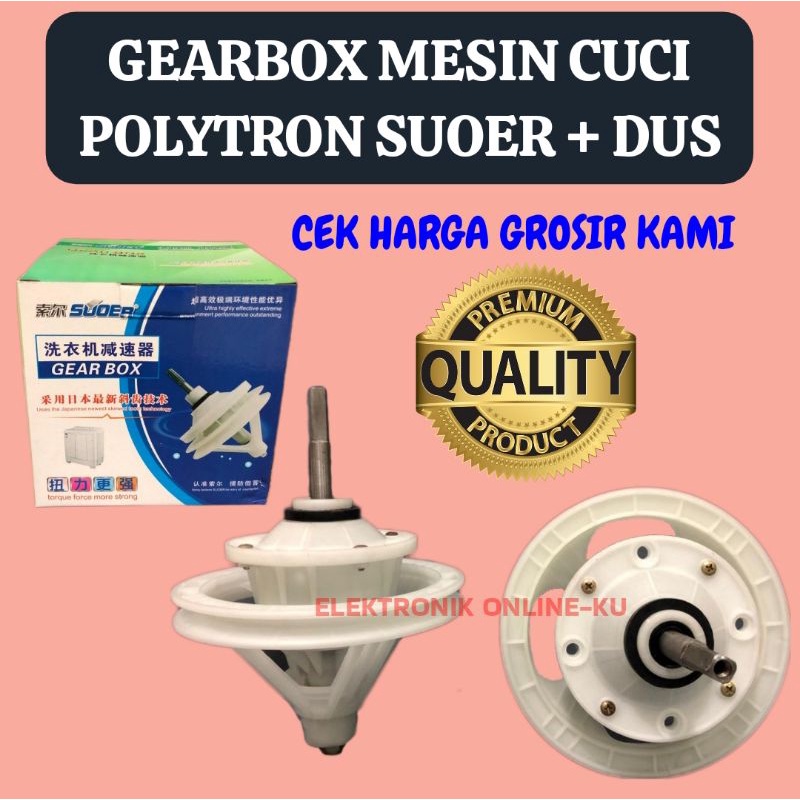 GEARBOX MESIN CUCI POLYTRON SUOER + DUS (28+30)