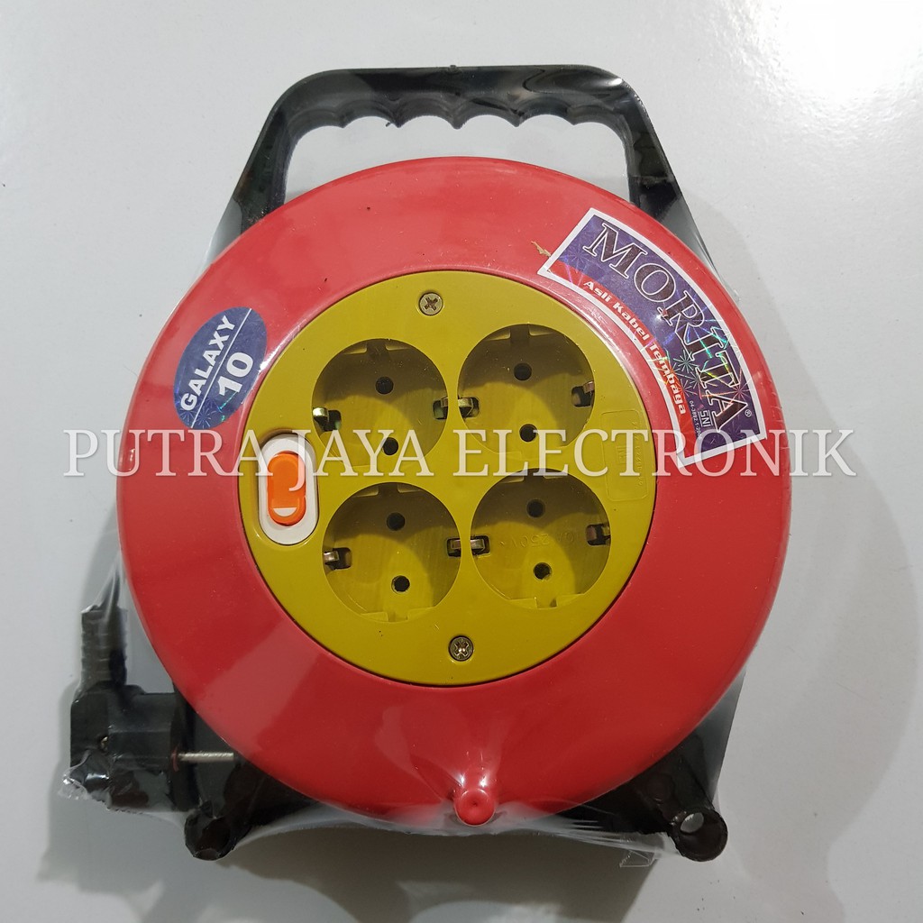 BOX KABEL 10 METER MORITA SWITCH LAMPU COLOKAN LISTRIK / STOP KONTAK