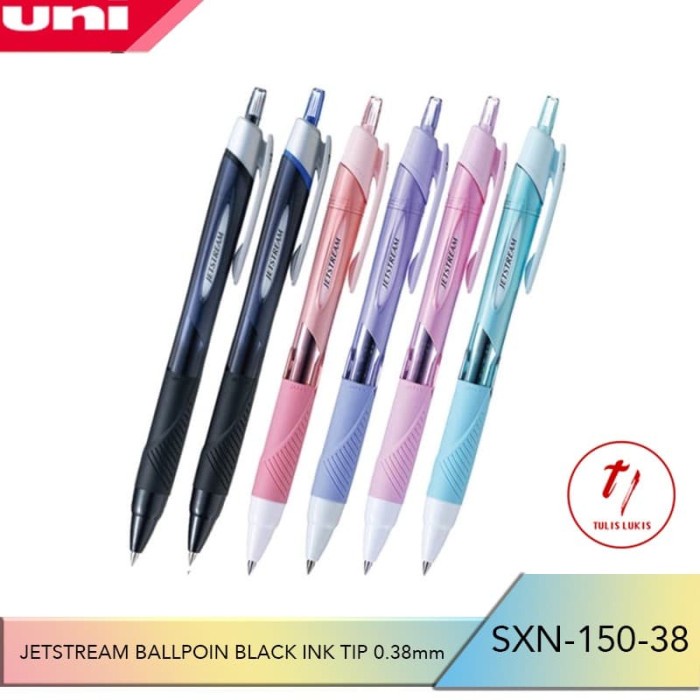 

TERBARU PEN NGEBUT JETSTREAM BALLPOIN UNIBALL TIP 0.38mm TINTA HITAM - Merah Muda