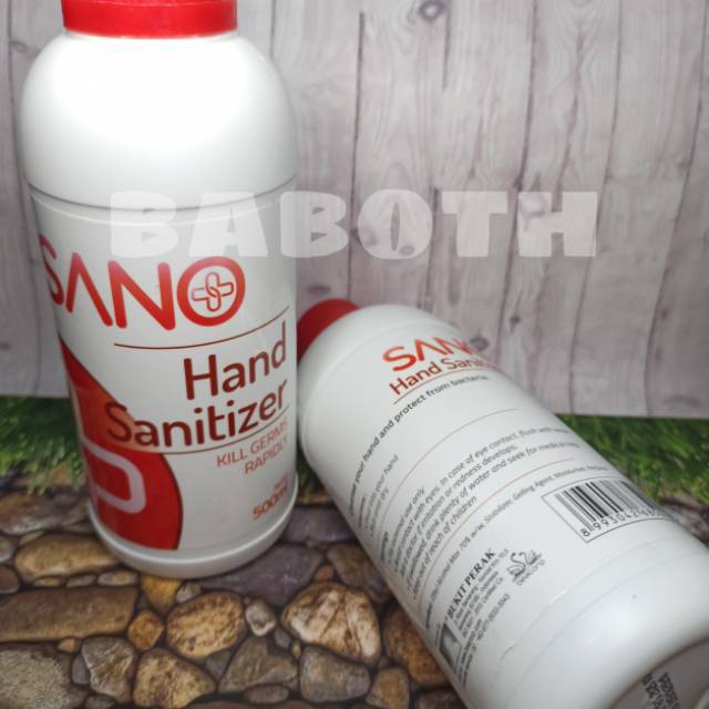 Sano Hand Sanitizer Gel 500ml Wangi Dingin.