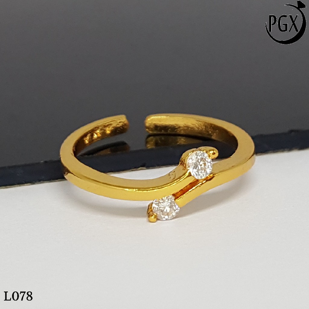 PGX Cincin Anak Xuping Aksesoris Perhiasan Lapis Emas Premium - L078