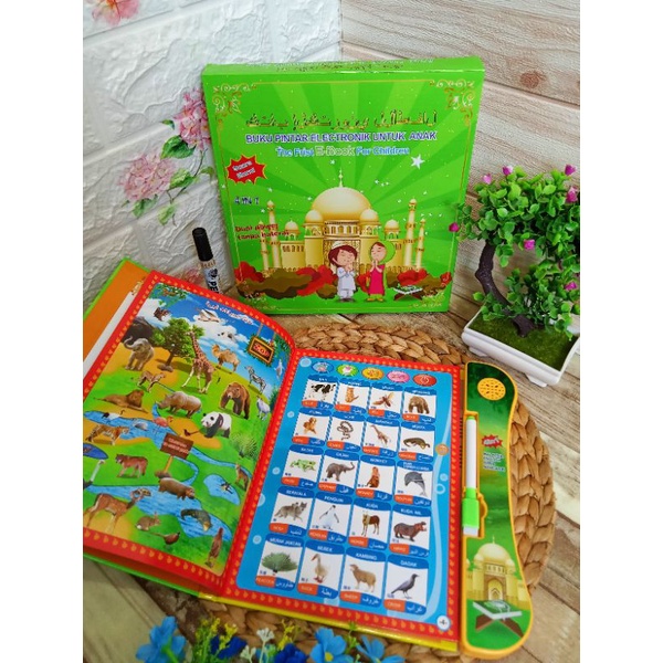 MAINAN BUKU PINTAR.PLAYPAD 4 BAHASA.ORIGINAL SNI