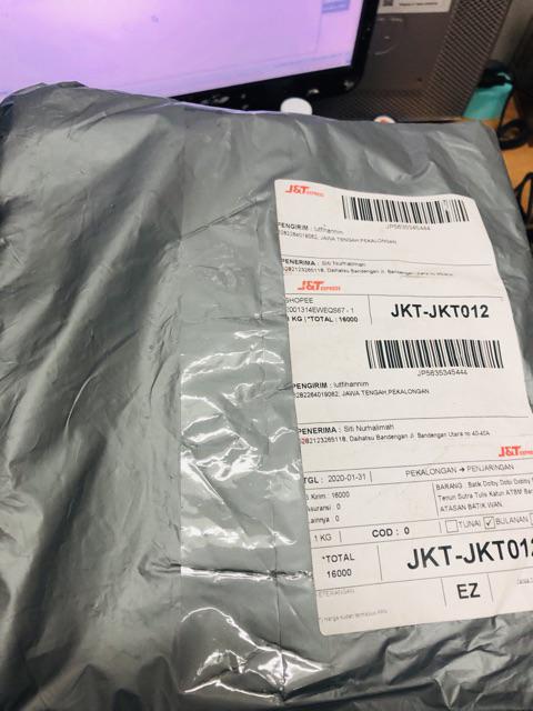 Batik Dolby Dolbi Dobby Doby Tenun Sutra Tulis Katun Atbm Baron Atasan Batik Wanita Sogan Srg308