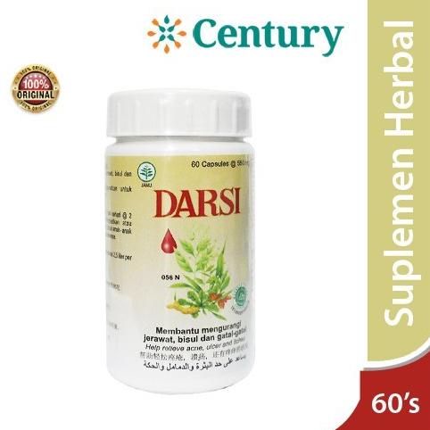 

Discount DARSI KAPSUL 60 KAPSUL @550MG / KAPSUL JERAWAT / SUPLEMEN KULIT /OBAT HERBAL ASAM URAT/OBAT HERBAL PELANGSING/OBAT HERBAL KOLESTEROL/OBAT HERBAL DIABETES