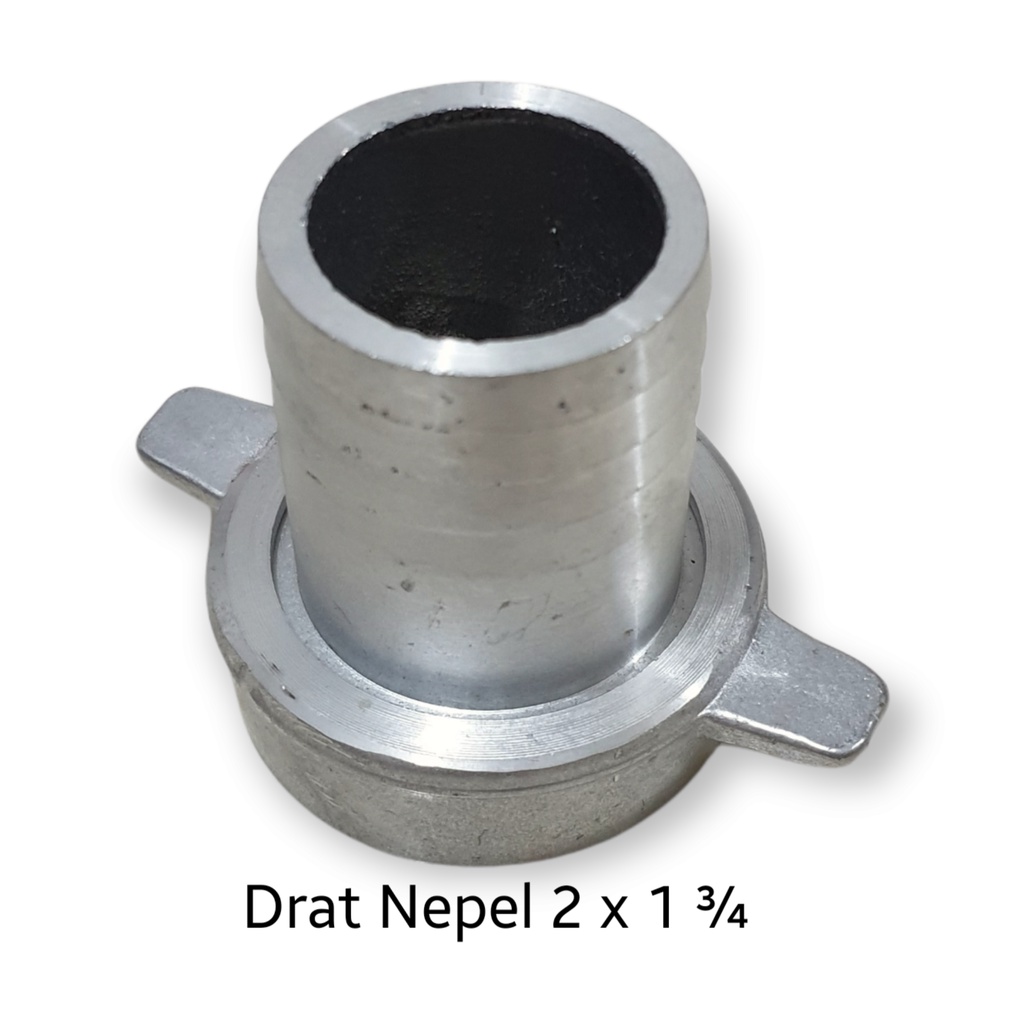 Drat Nepel Alkon Soket Sok Alkon Socket Alkon Mesin Pompa Air Alkon Irigasi 2 inci Wp20 Wp80 2x1 2x2 Aluminum Water Pump Socket Drat Alkon 2 x 2