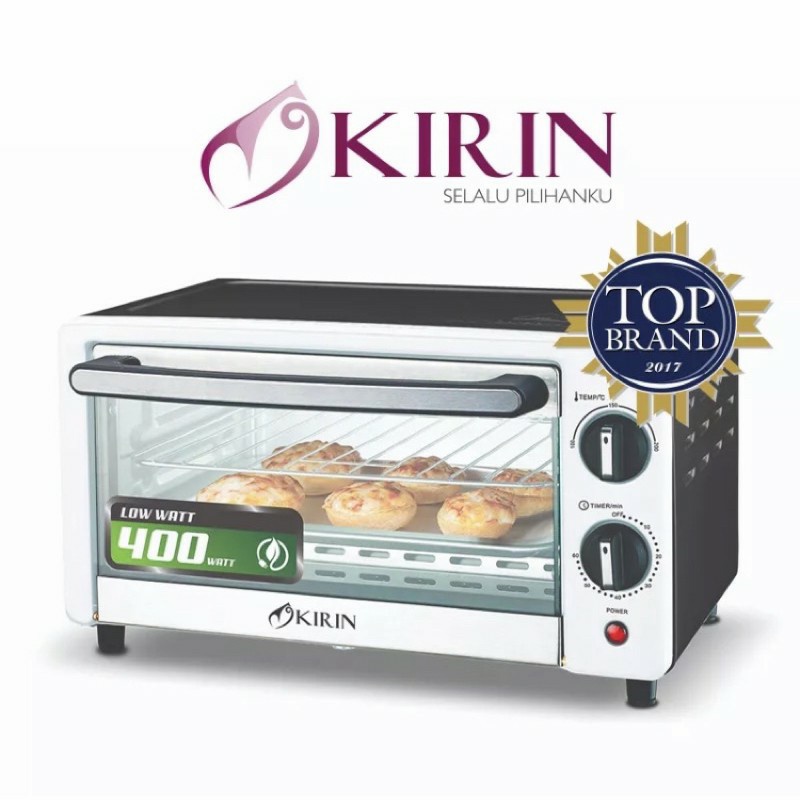 OVEN LISTRIK KIRIN KBO-100M LOW WATT 10 LITER / OVEN ELECTRIC ORIGINAL