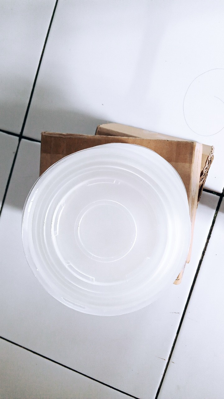 Tutup Paper Bowl Lid Mangkok Kertas Food Grade Grosir Ready