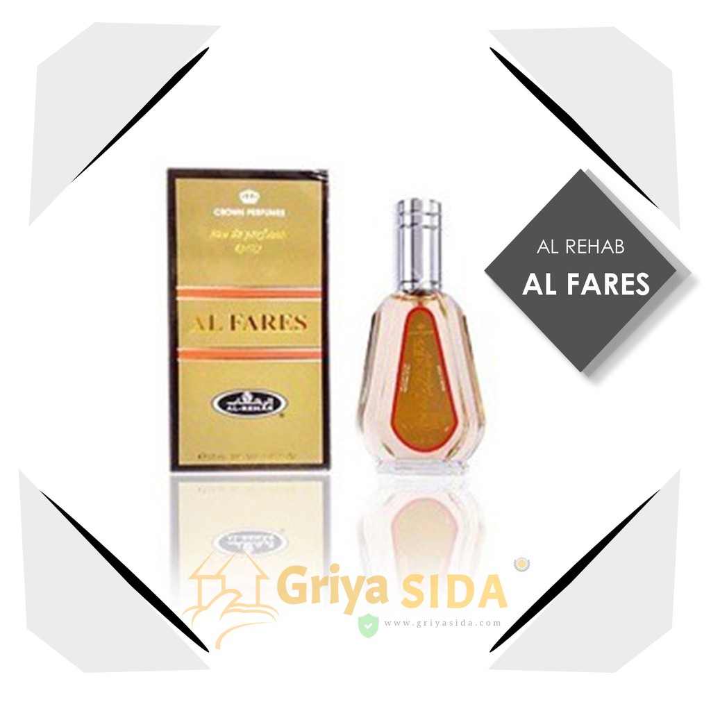 Parfum al rehab al fares 50ml original minyak wangi alrehab spray alfares PROMO!