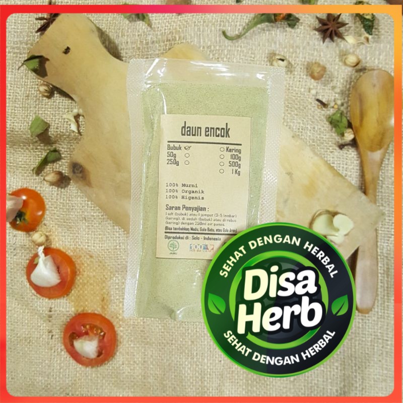 

DAUN ENCOK / OPORIO BUBUK 50 GRAM - Plumbago Zeylanica - MURNI - JSR - REMPAH - PREMIUM QUALITY