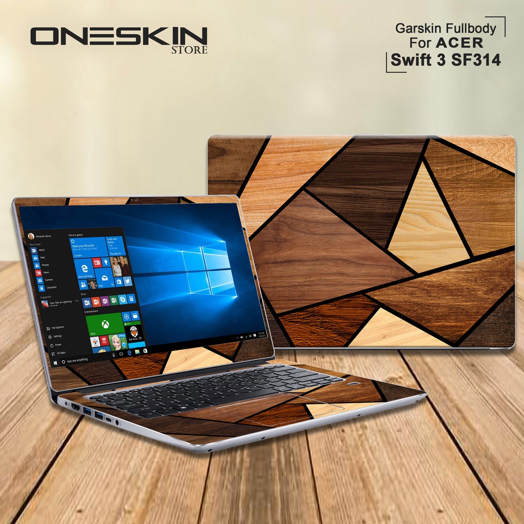 Garskin Laptop Cover Laptop Acer Swift 3 SF314-54G-86U6 SF314-54G-88EF Fullbody