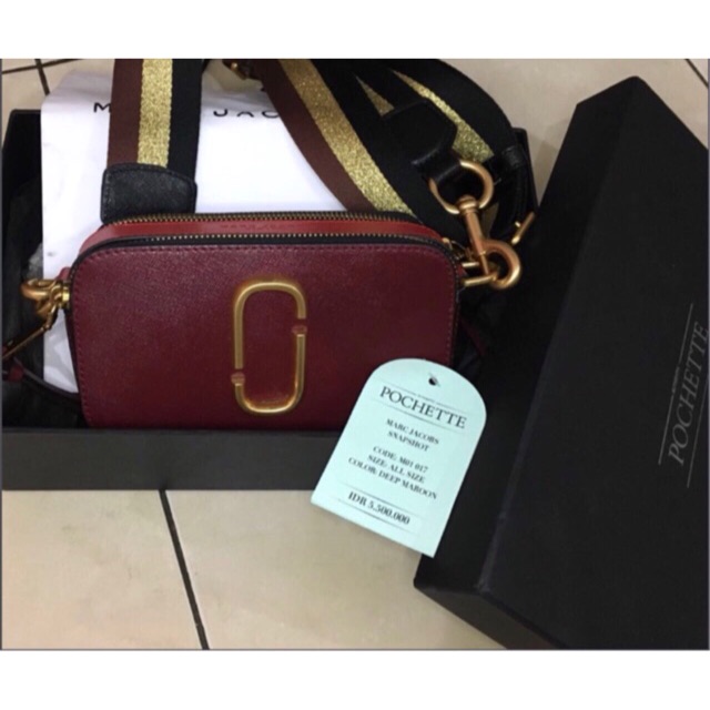 Tas MJ Marc Jacobs snapshot ORIGINAL #preloved