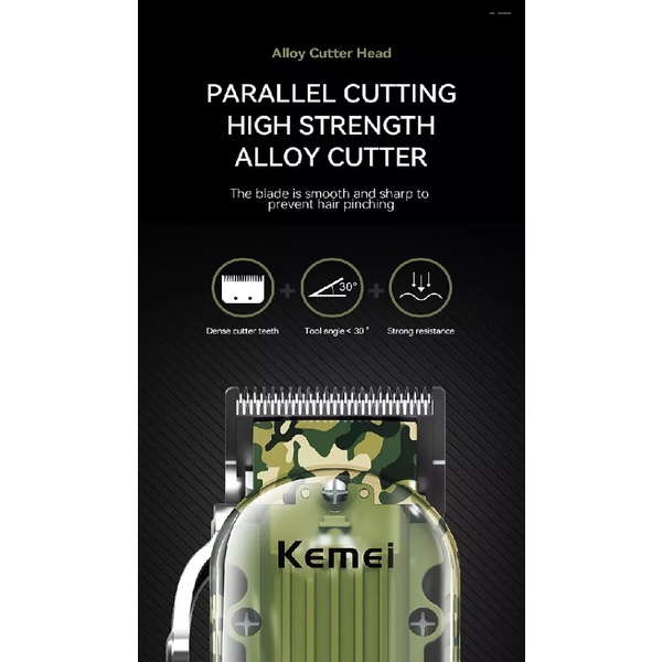KEMEI KM-1926 - Professional Electric Hair Clipper - Alat Cukur Rambut