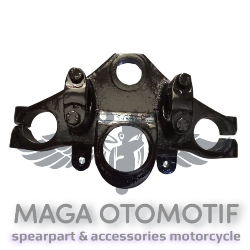 Segitiga Atas Setang Yamaha RX-KING new Dudukan Setang Yamaha RX-KING new Hitam