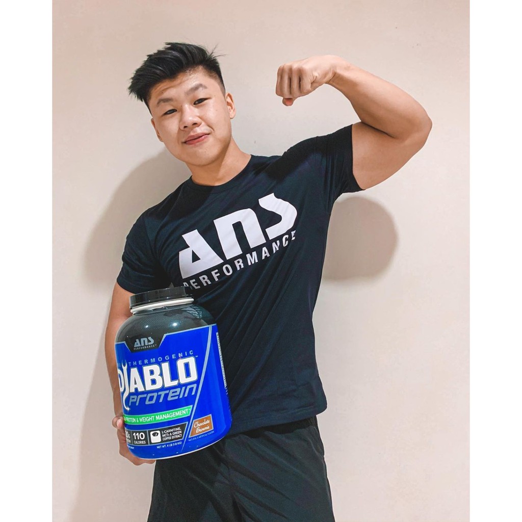 Kaos ANS Performance T-shirt olahraga fitnes  Tshirt