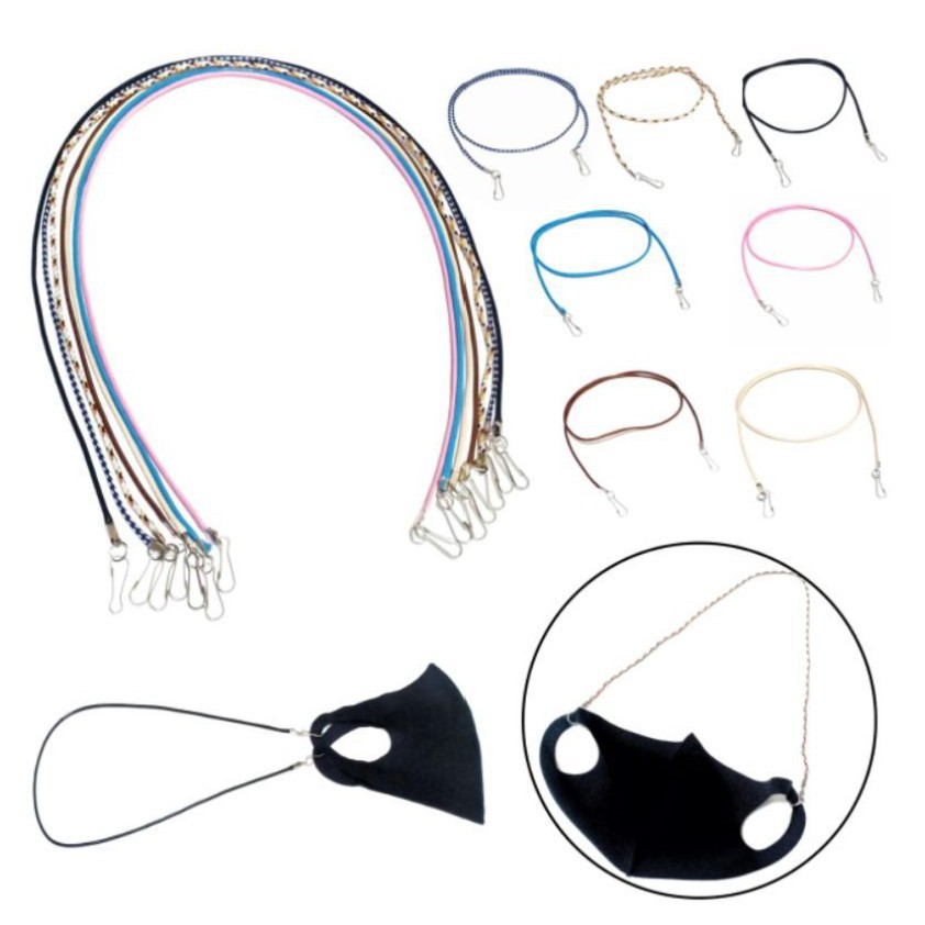 P0 Kalung Strap Masker Tali Masker Chain Mask Hanging Korean Rantai Series Multifungsi Lanyard masker / SS003