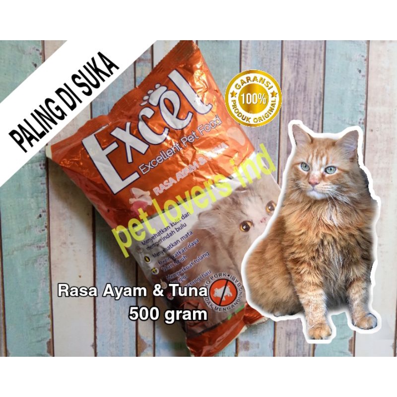 MAKANAN KUCING ANTI RONTOK BULU MAKANAN KUCING MURAH RASA AYAM TUNA MAKANAN  ANAK KUCING