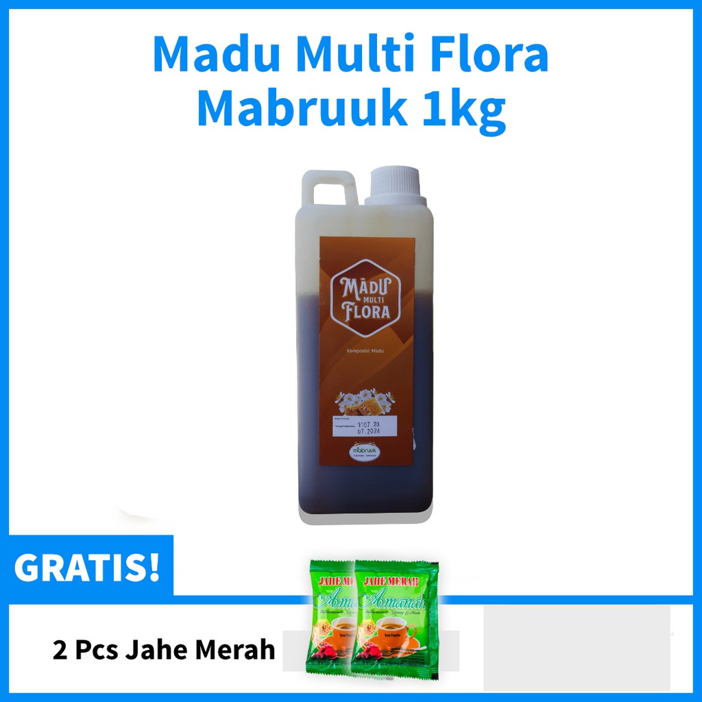 

Madu Multi Flora mabruuk 1 kg