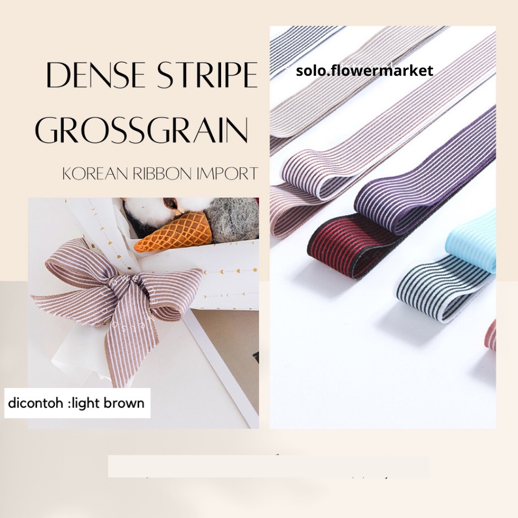 

1M PITA GROSSGRAIN DENSE STRIPE KOREAN RIBBON MOTIF GARIS TENGAH LEBAR 2.6CM PREMIUM PITA KADO GIFT BOUQUET DEKORASI PITA ORGANDI TRANSPARAN UJUNG MOTIF GARIS PITA KAIN TILE TRANSPARAN PITA KADO HIAS PER METER CRAFT PITA HAMPERS TERMURAH