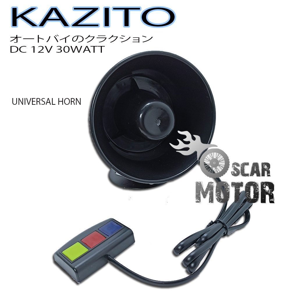 KLAKSON 3 SUARA MONSTER KAZITO SUPER TOA MOTOR UNIVERSAL MOGE NEW HORN motor