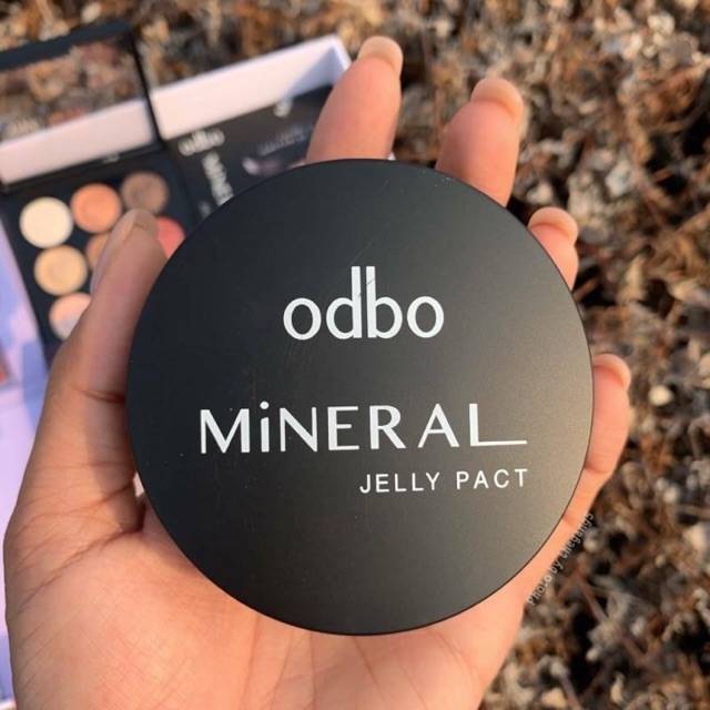 ODBO Mineral Jelly Pact SPF36 PA #OD619 Thailand / Compact Powder Cushion Bedak Padat Full Coverage