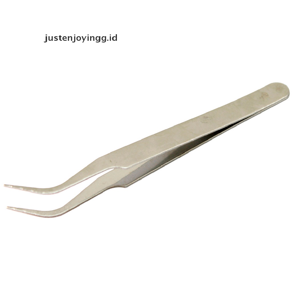 3pcs / Set Pinset Presisi Bahan Stainless Steel Untuk Perbaikan Elektronik