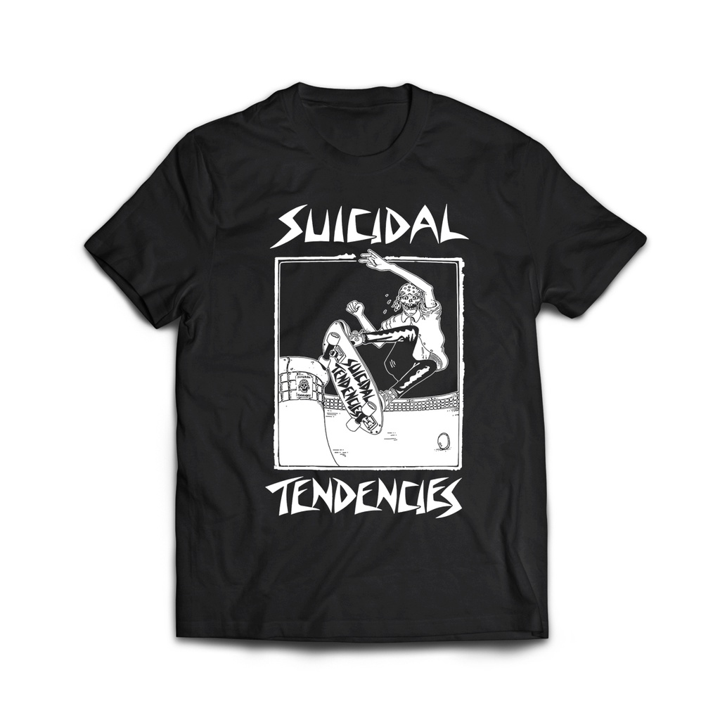 tshirt band SUICIDAL TENDENSIES HITAM kaos band kaos murah